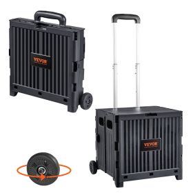 VEVOR Foldable Utility Cart, 80 lbs Load Capacity