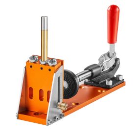 VEVOR 30 Pcs Pocket Hole Jig Kit, Adjustable & Easy to Use Pocket Hole Jig System with Step Drills, Drill Stop Rings, Wrenches, and Square Drive