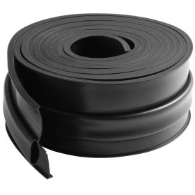 VEVOR Garage Door Threshold and Bottom Seals Kit, 16 FT U Shape+O Ring Universal Garage Door Bottom Seal Weatherstrip PVC