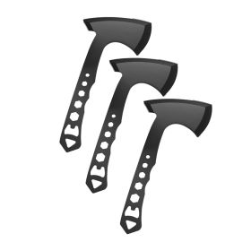Throwing Axes with Wrench Fuctions for Recreation and Competition