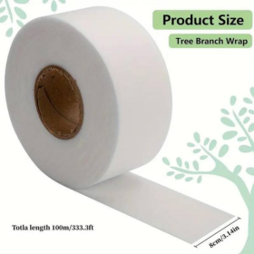 Tree Protector Wraps White (Option: 0.08x100m)