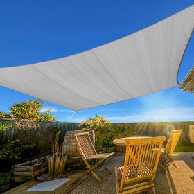 Prohibited From Sale On Amazon XISHAN 20'X26' Beige,Sand,Light Grey HDPE Sunshade Sail, 160 Grams (Option: 20X26ft-Light Grey)